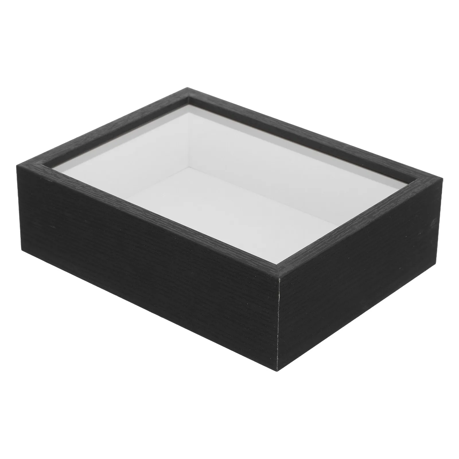 

Insect Display Box Black Entomology Shadow Box High Transparency Specimen Storage Case for Butterfly Dragonfly Collection