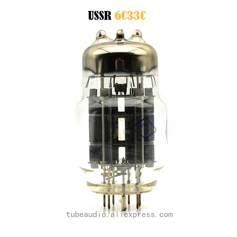 

USSR Russia Military 6C33C-B/6S33S-B Tube Original Box Package Matched Pair 1 Hour Burning