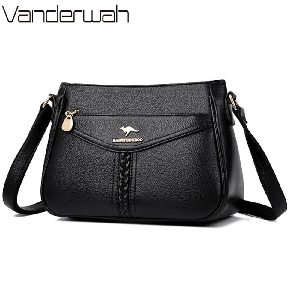 حقائب يد فاخرة ذات علامة تجارية أصلية حقائب نسائية مصممة بأعلى جودة حقائب كتف جلدية ناعمة للنساء حقائب يد عبر الجسم #1