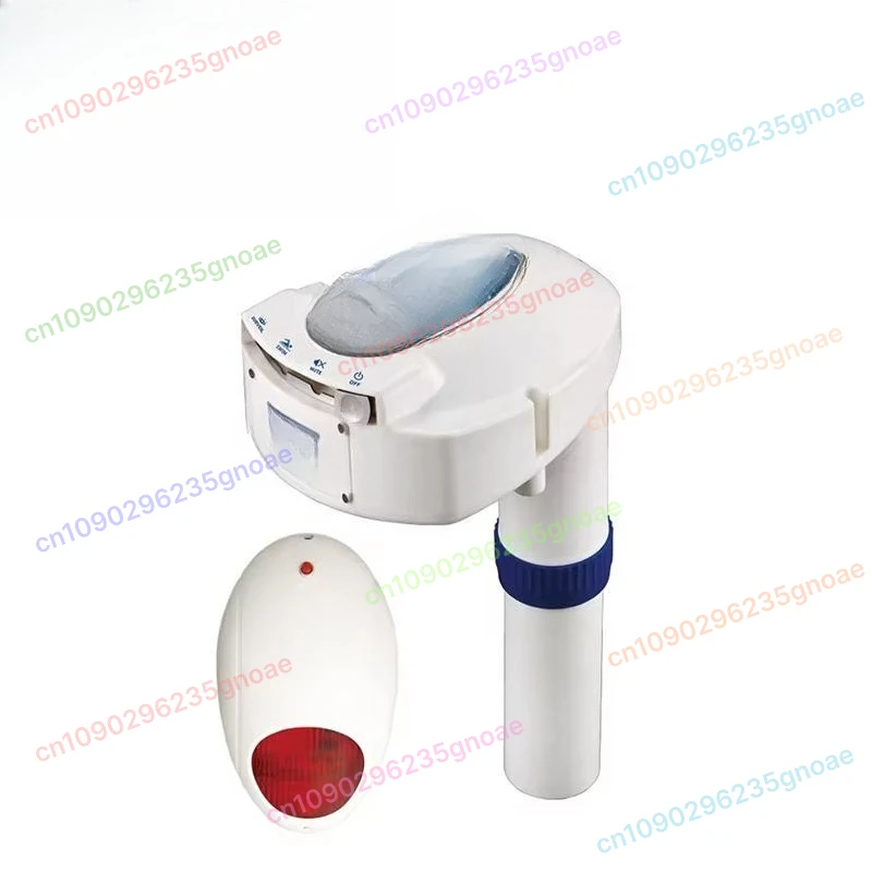 

Solar Powered Pool Alarm Above Ground Swimming Pool Safety Device Adjustable Sensor Water Entry Alert System