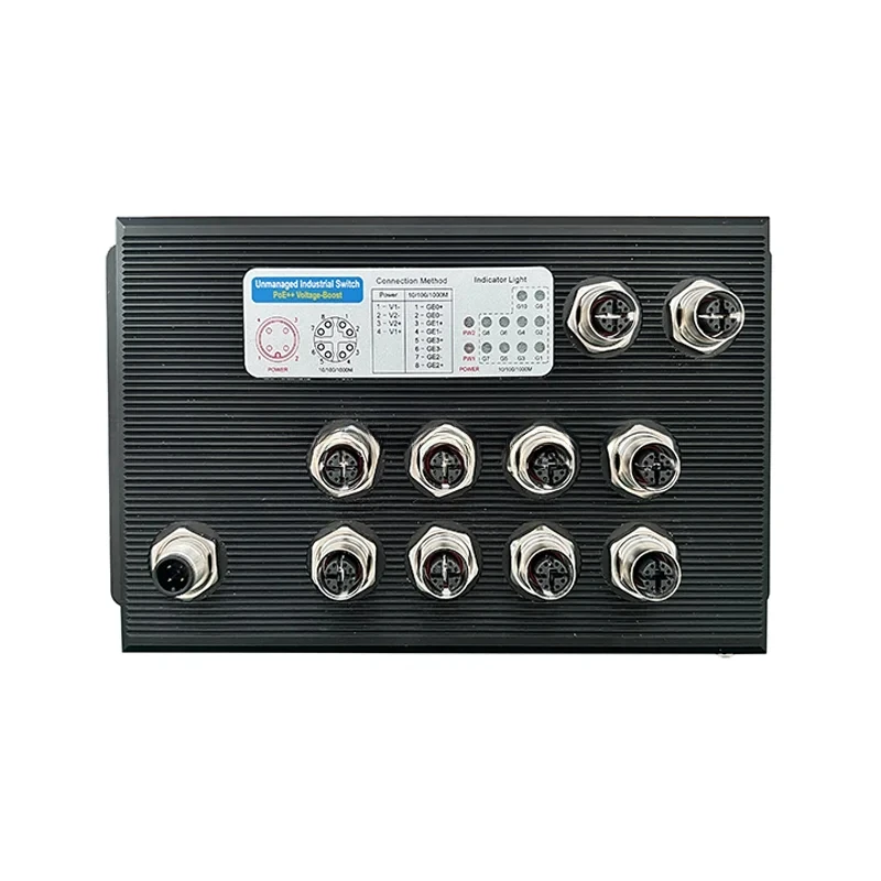 IP68 Hardened Industrial Giga Switch Ethernet Switch for Fleet Vehicles Management