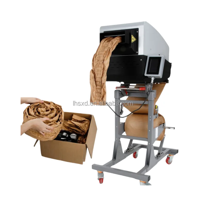 Kraft Paper Cushion Making Machine for Void Fill Packaging Equipment Protective Cushioning Material Paper Filler Machine for