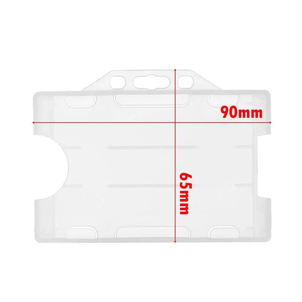 1/3pcs New Hard Plastic ID Business Case Office School Badge Multi-use ID Card Pouch Name Card Work Card Holders Card Sleeve