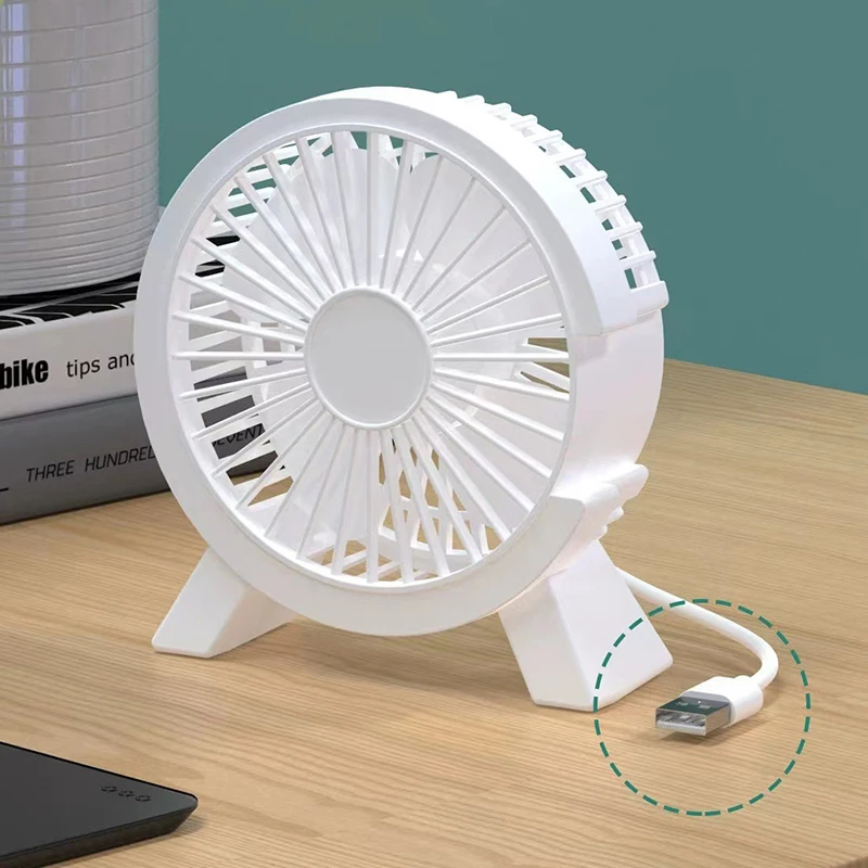Mini ventole da tavolo portatili strumento di raffreddamento ad aria dispositivo di raffreddamento muto estivo per il soggiorno del bambino camera da letto alimentatore USB Power Bank per Laptop