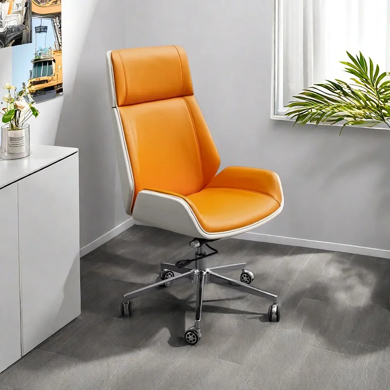 

Computer Study Office Chairs Comfortable Support Back Leather Recliner Office Chairs Ergonomic Swivel Silla Gamer Accessories