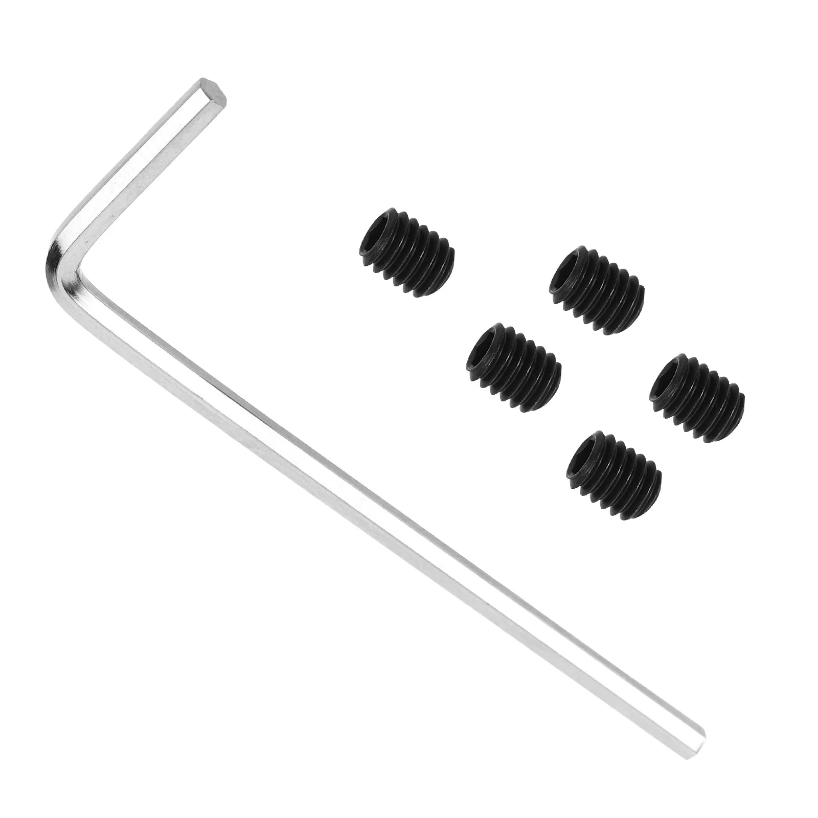 

6 Pcs Guitar Installation Screws Locking Nut Electric Hardware Parts Bass Mounting Accessories