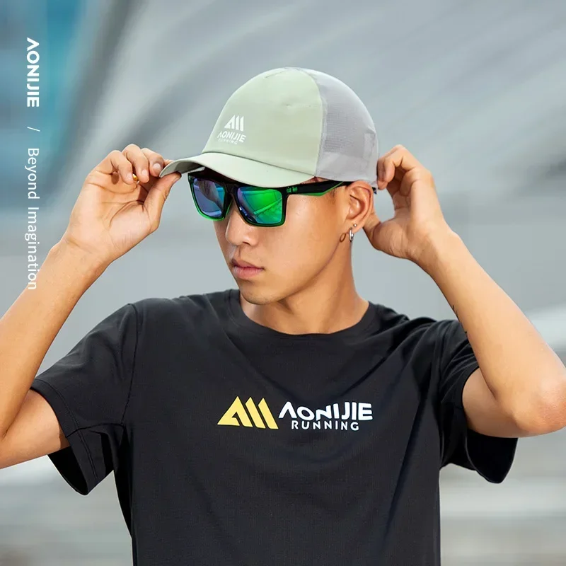 AONIJIE New E4615 Outdoor Sports Cap for Men\'s and Women\'s Summer Breathable Duck Tongue Hat Running Cycling Hiking Hat