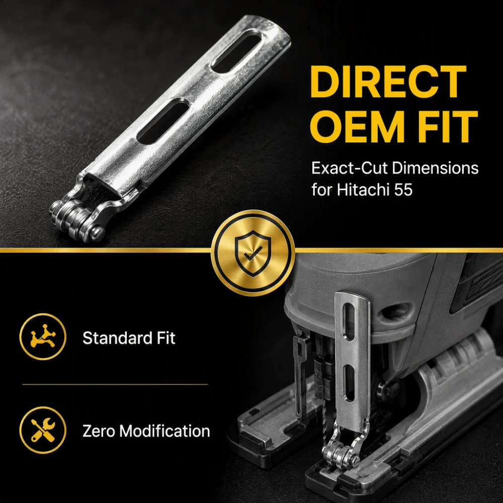 Metal Frame Jigsaw Guide Roller Roller Wheel Exact Size Jigsaw Spare Part Slot Cut Direct Replace for Hitachi 55