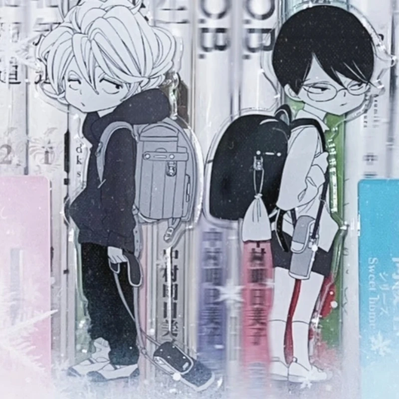 Doukyuusei Hikaru Kusakabe Rihito Sajou Anime Zweidimensionaler Cartoon-Desktop-Ständer, personalisiertes Acryl-Figurenmodell, Geschenk – Detail 4