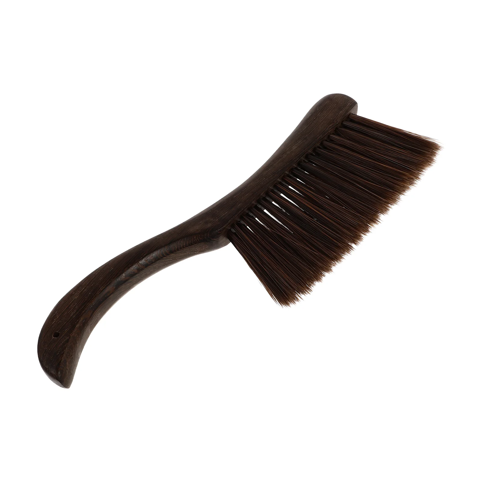 

1pc Guzheng Brush Brown Hair Soft Bristles Cleaning Tool for Instruments Dust Removal Musical Accessory Compact Size