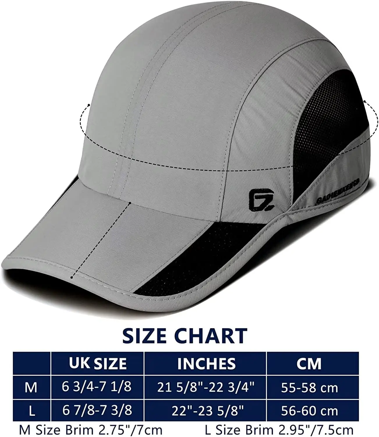 GADIEMKENSD Summer For Men Sports Running Sweat Baseball Cap Male Golf Quick Dry Women Solid Snapback Mesh Hat Visor Hat