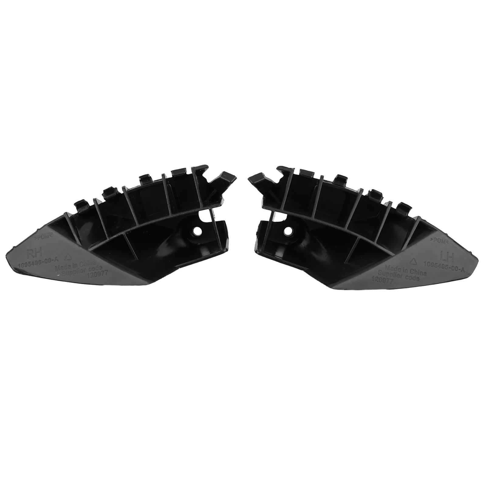 Pair Bumper Fender Bracket Plastic Vehicle 1095496-00-A Accessories Front Left & Right Parts High Quality Practical