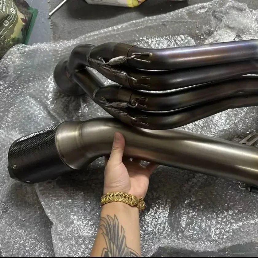 

Подходит для Honda CB650R CBR650R, оригинальный выхлоп Asutin Racing, весь комплект