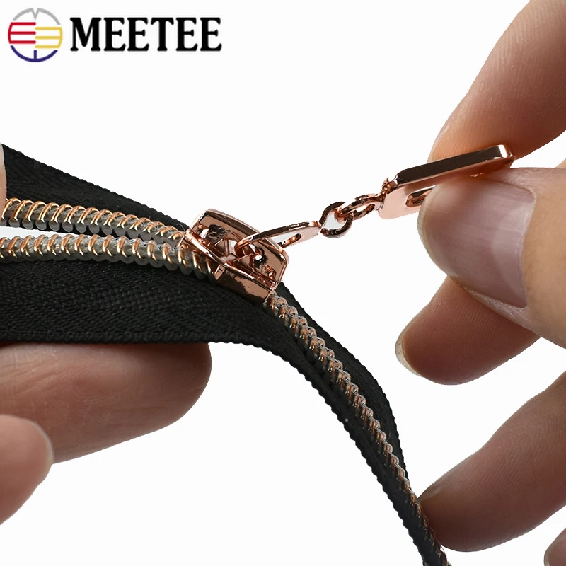 10/20Pcs 5# Zipper Slider for Nylon Zip Tapes Clothes Zippers Puller Jacket Decoration Zips Cursor Closures Instant Ziper Repair