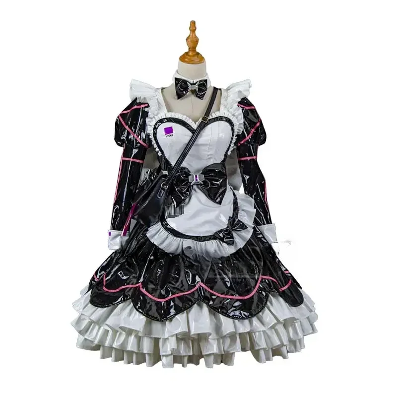 Nikke Cacau Cosplay Traje para Mulheres, Uniforme de Halloween, Cocorella Cosplay, Uniforme de combate bonito, Vestido Lolita