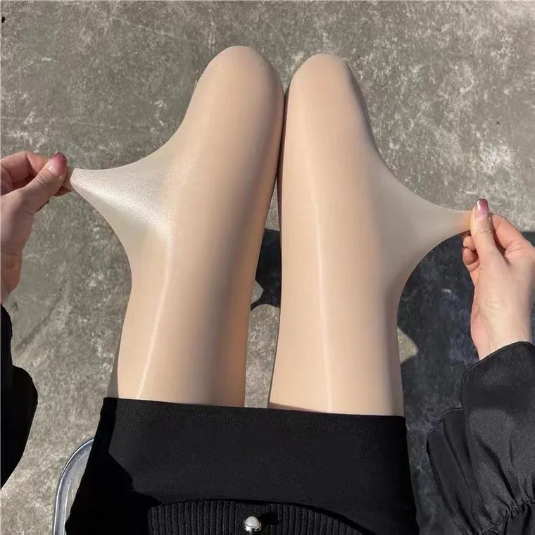 BONAS 20D Tear-resistant Unbreakable Tights Sexy High Elasticity Nylon Summer Stockings Female Shiny Pantyhose Women Tights
