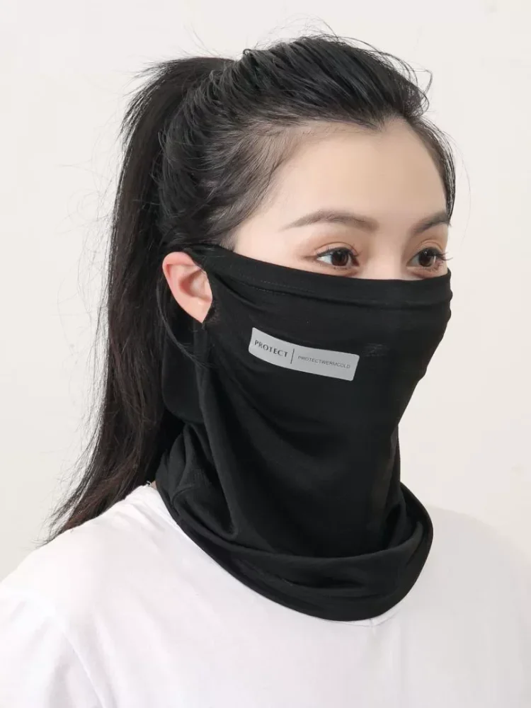 AliExpress WRELS Cycling Face Mask Sunscreen Anti UV Sunshade Cooling Outdoor Face Cover Breathable Ice Silk Lightweight Camping Face Shield