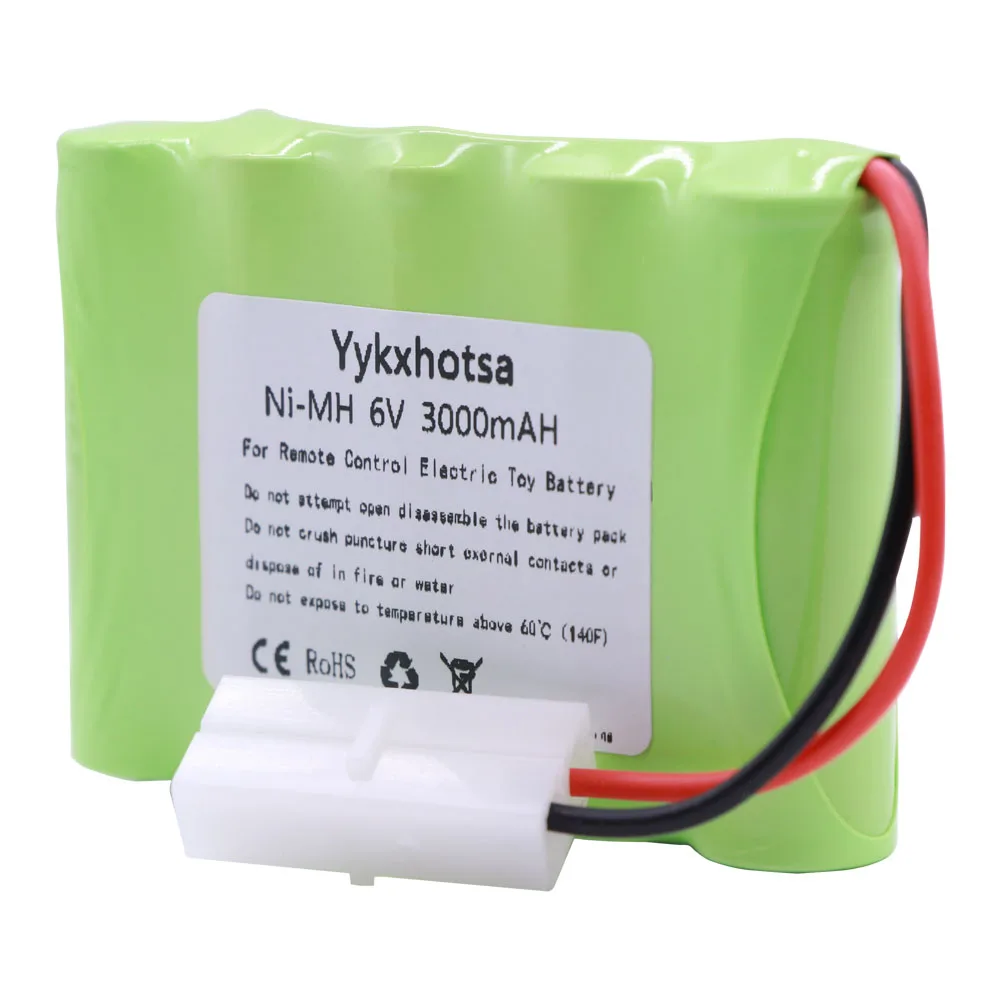 3000mah NI-MH 6V AA 3000mah Battery 6.0 v for electric toys for RC car truck boat 3000 mah AA battery toy accessory M type