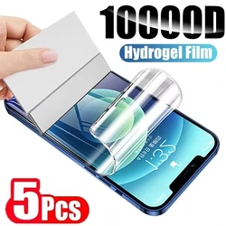 1-5Pcs Hydrogel Film Screen Protectors For Xiaomi Redmi Note 15 14 13 12 11 10 Pro 9 14C  Poco M7 M6 X7 X6 X5 F7 F6 F5 C65 C71