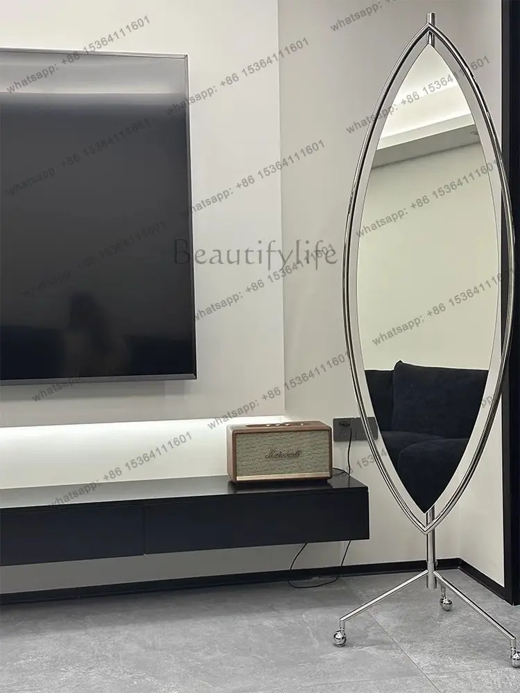 Bedroom Aesthetic Floor Mirrors Decorations Nordic Apartments Mirror Full Body Luxury European Miroir Sur Pied Furniture Home