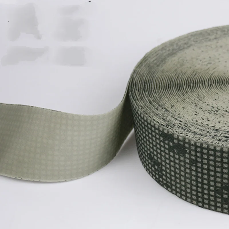 10cmX 1M ATFG Sand Night Camouflage Magic Wool Face Adhesive Clothing Wearing Adhesive Strips Strong Sleeve Button Adhesive Tape