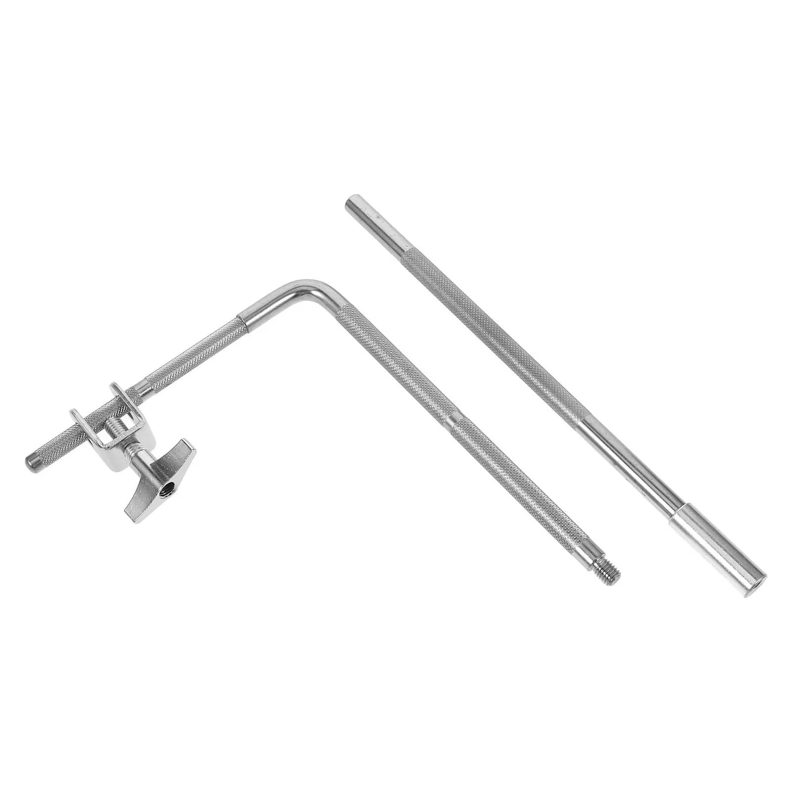 

Sturdy Metal Cowbell Bracket Clamp Sleek Polished Design Secure Fastening for Drum Sets Cowbell Mount Clip Drum Hardware