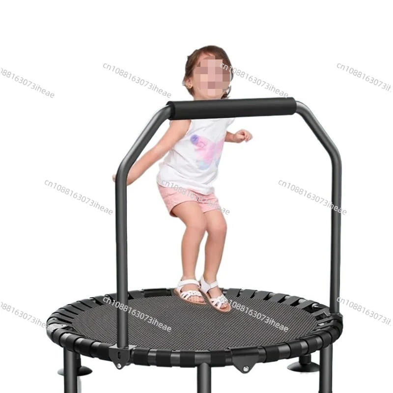 Kids Trampoline with Safety Net - Outdoor Indoor Jumper for Children Toddlers Playground Fitness