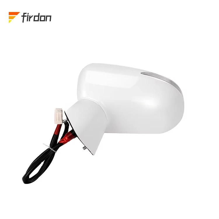 76250-SEL-P01ZA White 3 Wires Auto Car Door Side Mirror for Ho-da Fit GD1 GD3 GD6 GD8 2003 2004 2005 2006 2007 2008