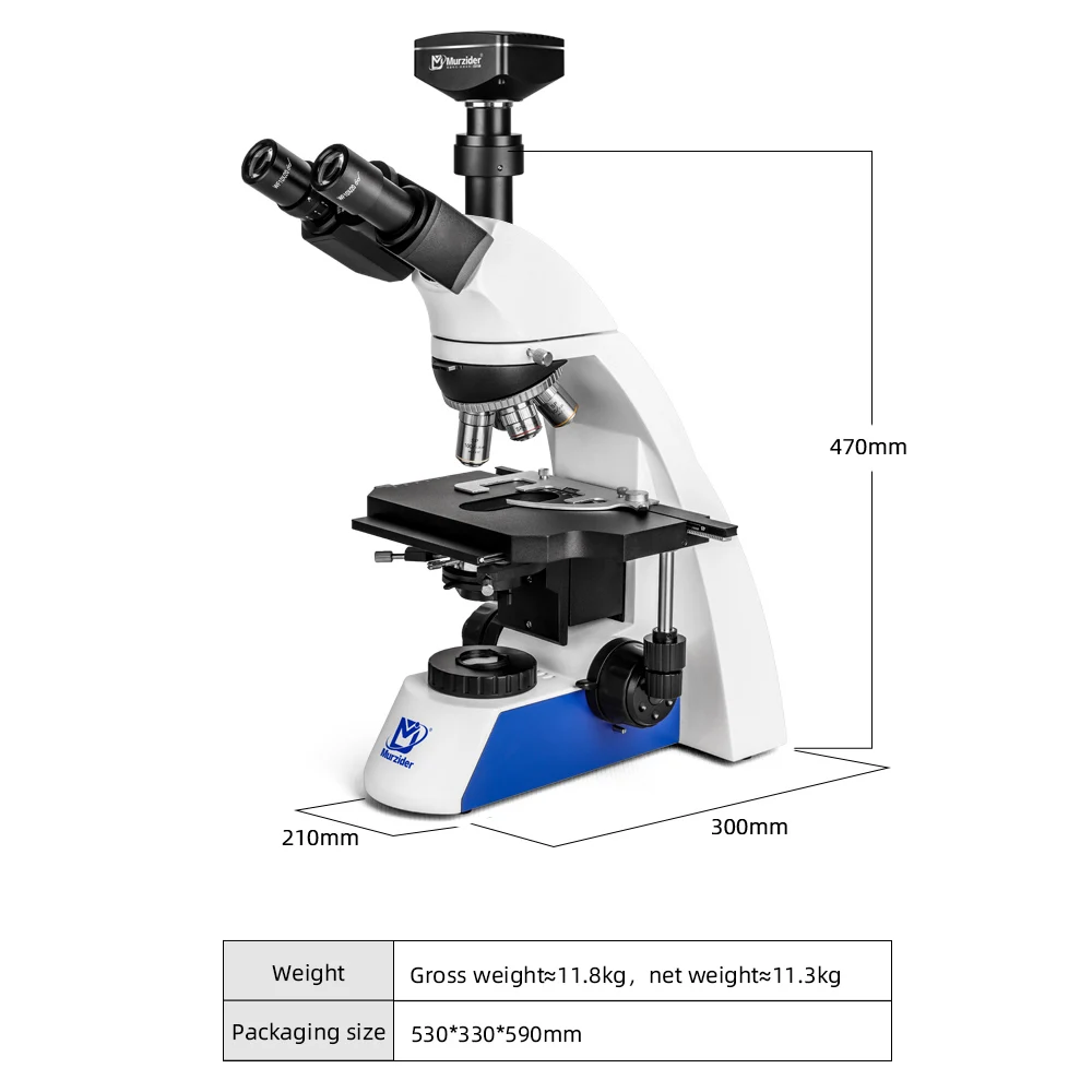 MSD-S750-2000 Scientific Research-grade Infinity Trinocular Biomicroscope with 20 Million Pixel