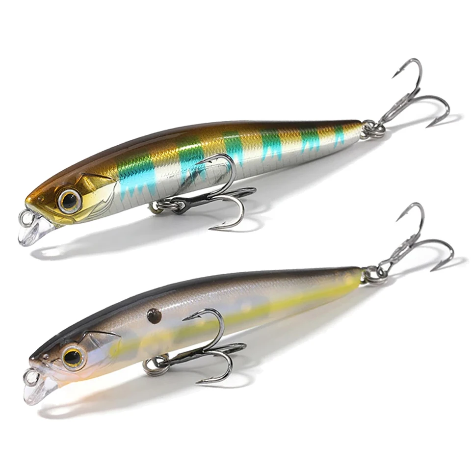 10g/14g 70mm/80mm Minnow Fishing Lures Sinking Wobblers Short Lip Megabass Bait 3D Fisheyes Hard Bait Pike Bass Fishing Tackle