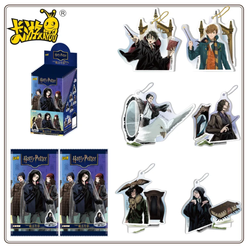 New KAYOU Harry Potterstand Card Gift Drawing - Spell Version Vol.1 Carved Acrylic Card Nime Game Collection Card Rare Gift Toys