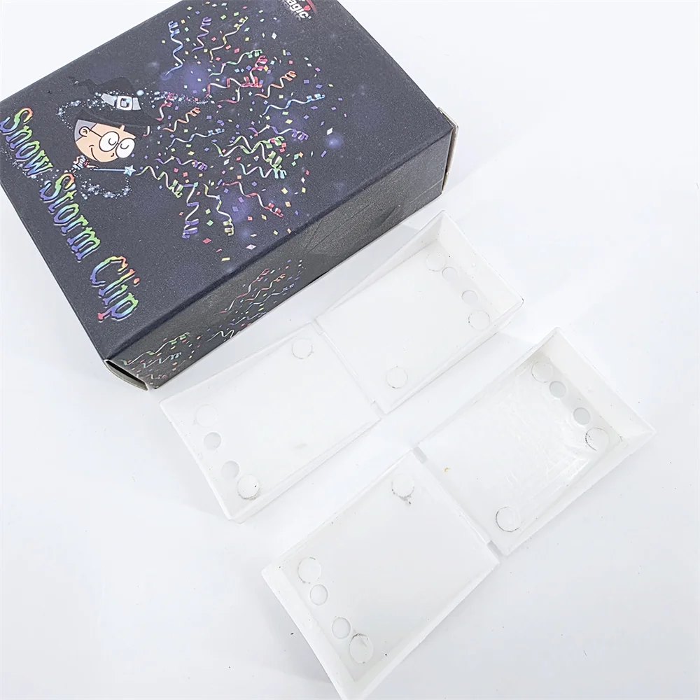 Magiczny Wyrzutnik Śniegu - Automatyczny Dozownik Płatków Śniegu dla Magików Scenicznych, Dekoracja na Święta Bożego Narodzenia, Wesela i Imprezy