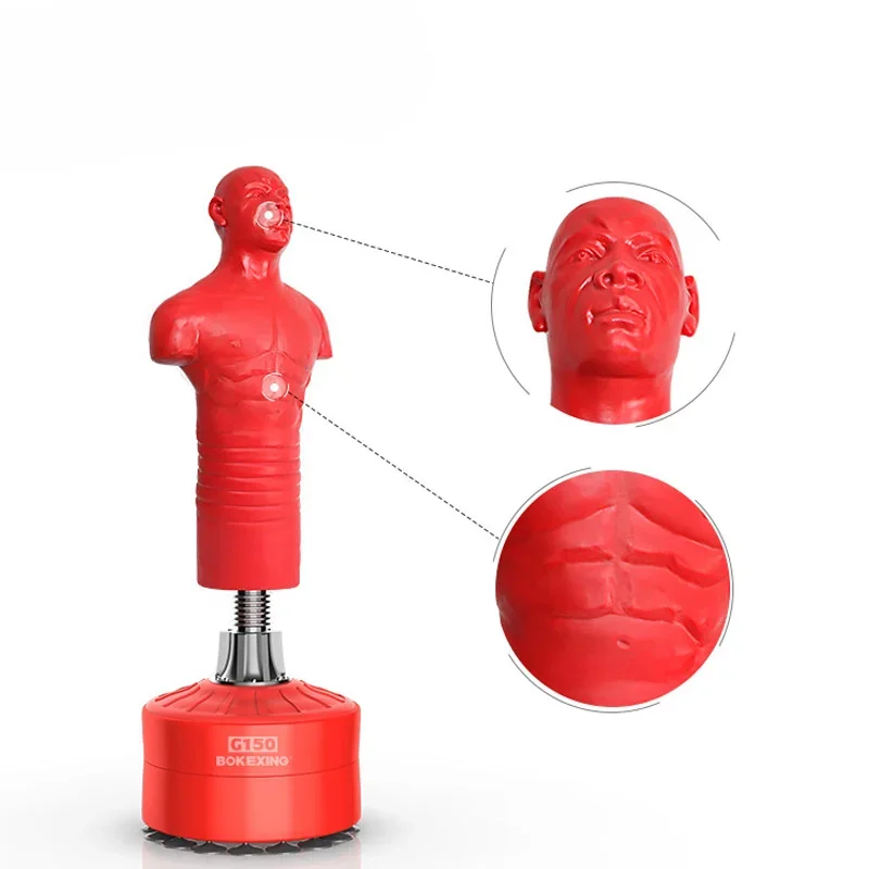 Human Dummy Shape Punching Boxing Bag Impact Resistance for Adult Children Gym Training Boxing Practice Fitness Sports Equipment