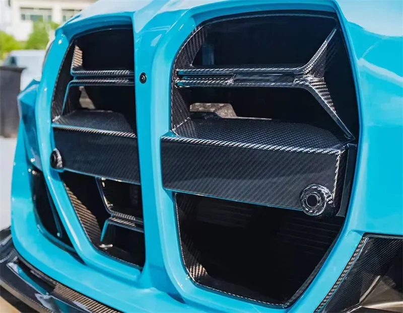 

Used for the 21-IN for BMW M Series M3 M4 G80 G82 Modification CSL Style Dry Carbon Fiber Replacement Grille Grille Body Kit