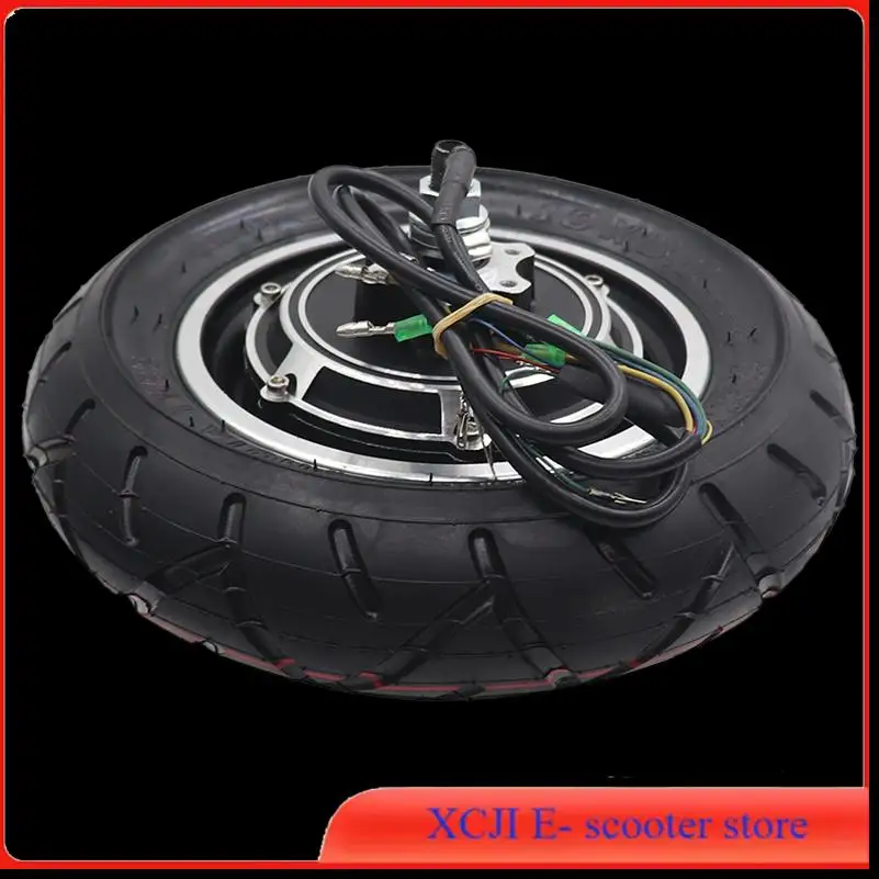10 بوصة 48 فولت 500 واط فرش مكبح قرصي محور المحرك ل سكوتر كهربائي/دراجة قابلة للطي/مجموعة تحويل ترايك البضائع #6