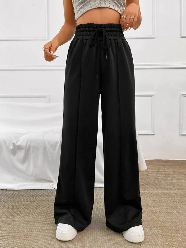 Sportliche Damenhosen für den Herbst 2025, Neue Gerade Geschnittene Weite Hose, Locker Sitzende Hygienehose, Outdoor-Tanz-Freizeithose – Detail 6