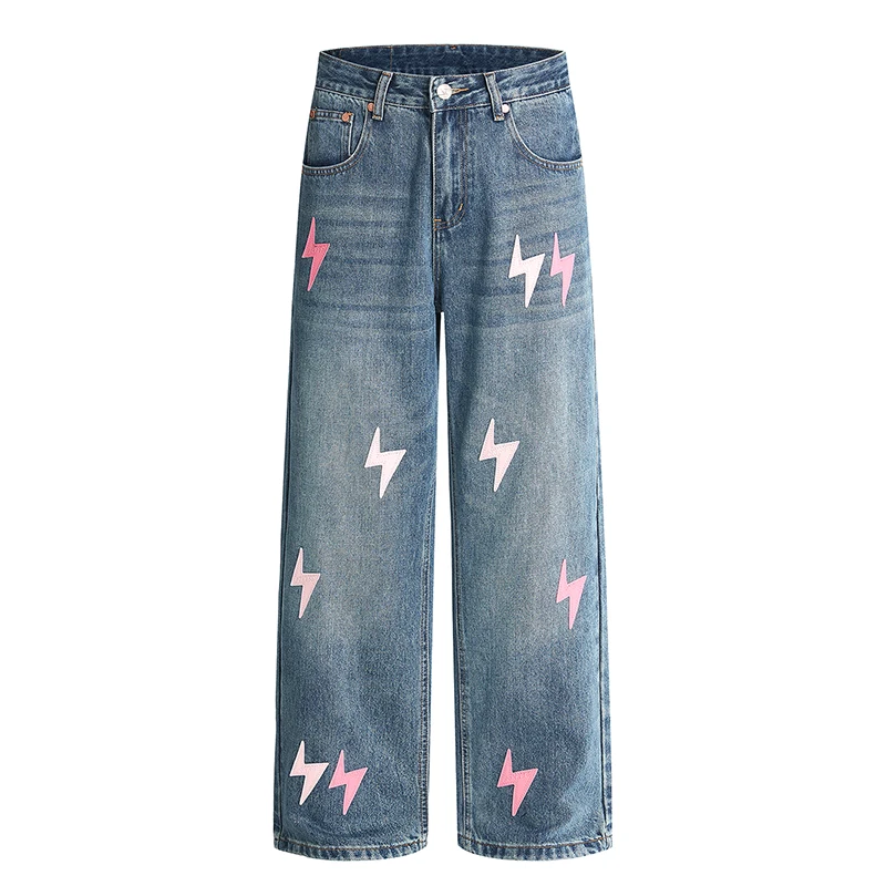 

Мужские джинсы с низкой посадкой, на завязках, не мнущиеся, очень большие размеры, осень-зима, элитный повседневный люксовый бренд из Гонконга