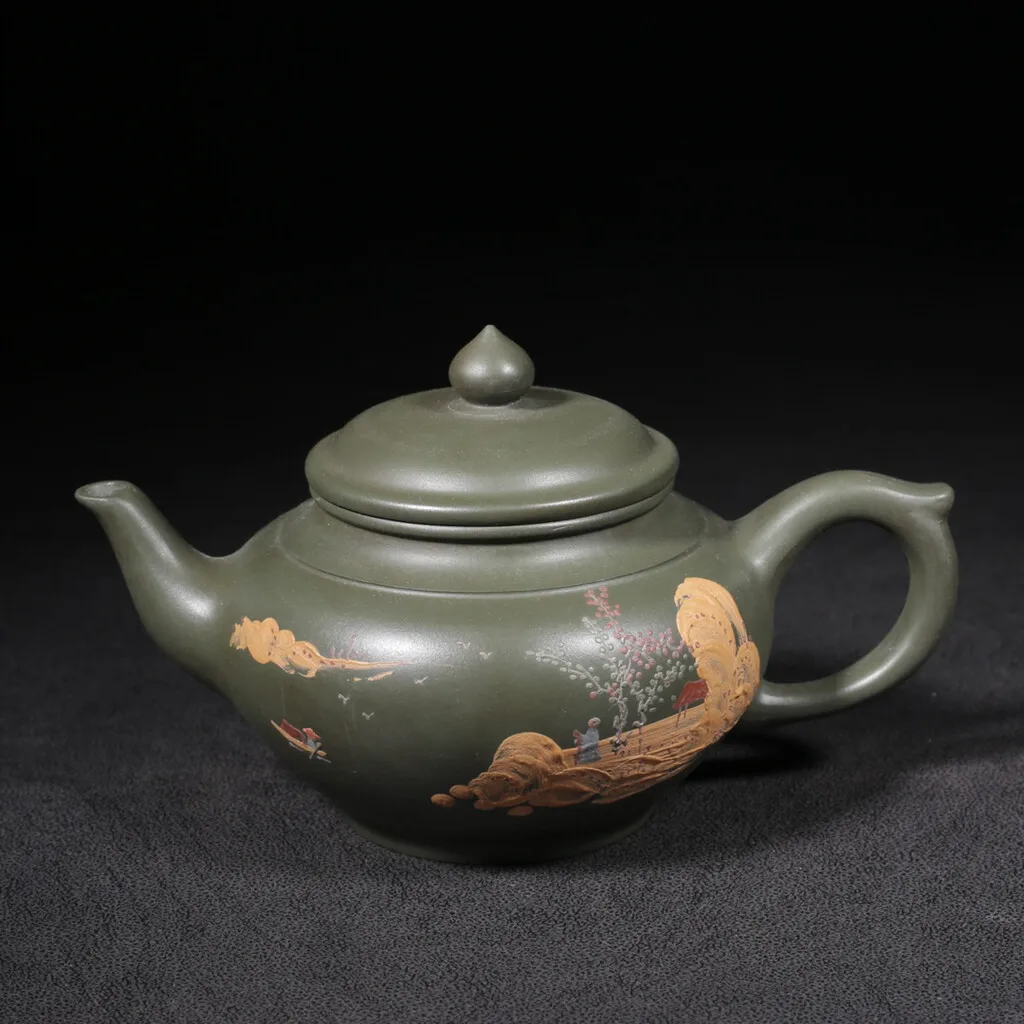 Chinese Yixing Zisha Clay Handmade Exquisite Teapot 27039