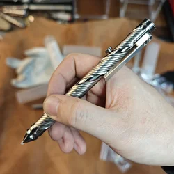 EDC Titanium Alloy Zirconium Alloy Pen With Collection Writing Multi-functional Portable Outdoor EDC Tools