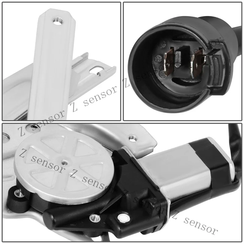 RRR+ Fit 84-89 4Runner Pickup w/ Vent Electric Front Left Window Regulator w/ Motor