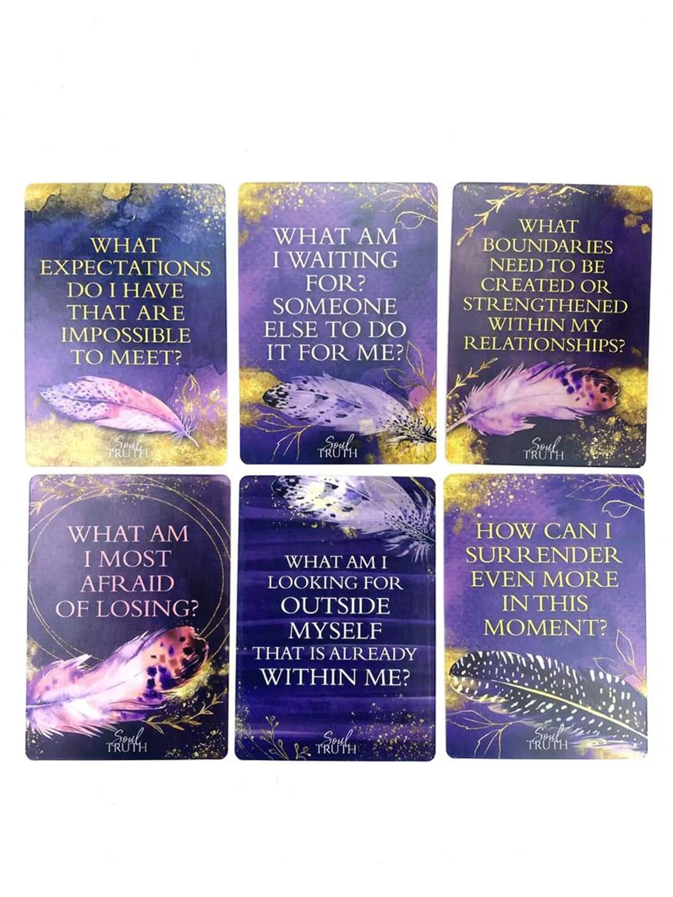 56 pz/set- gioco da tavolo tarocchi Soul Truth Oracle Cards, Soul Truth Salfe-awareness Card Deck