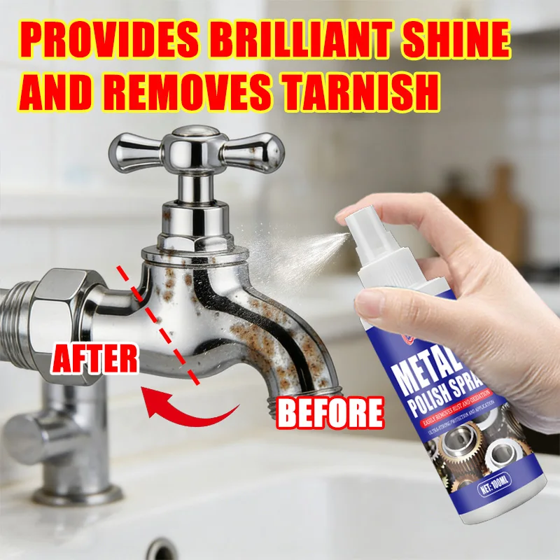 Multi-Functional Automotive Metal Spray – All-in-one solution for daily maintenance and cleaning. Delivers efficient polishing,