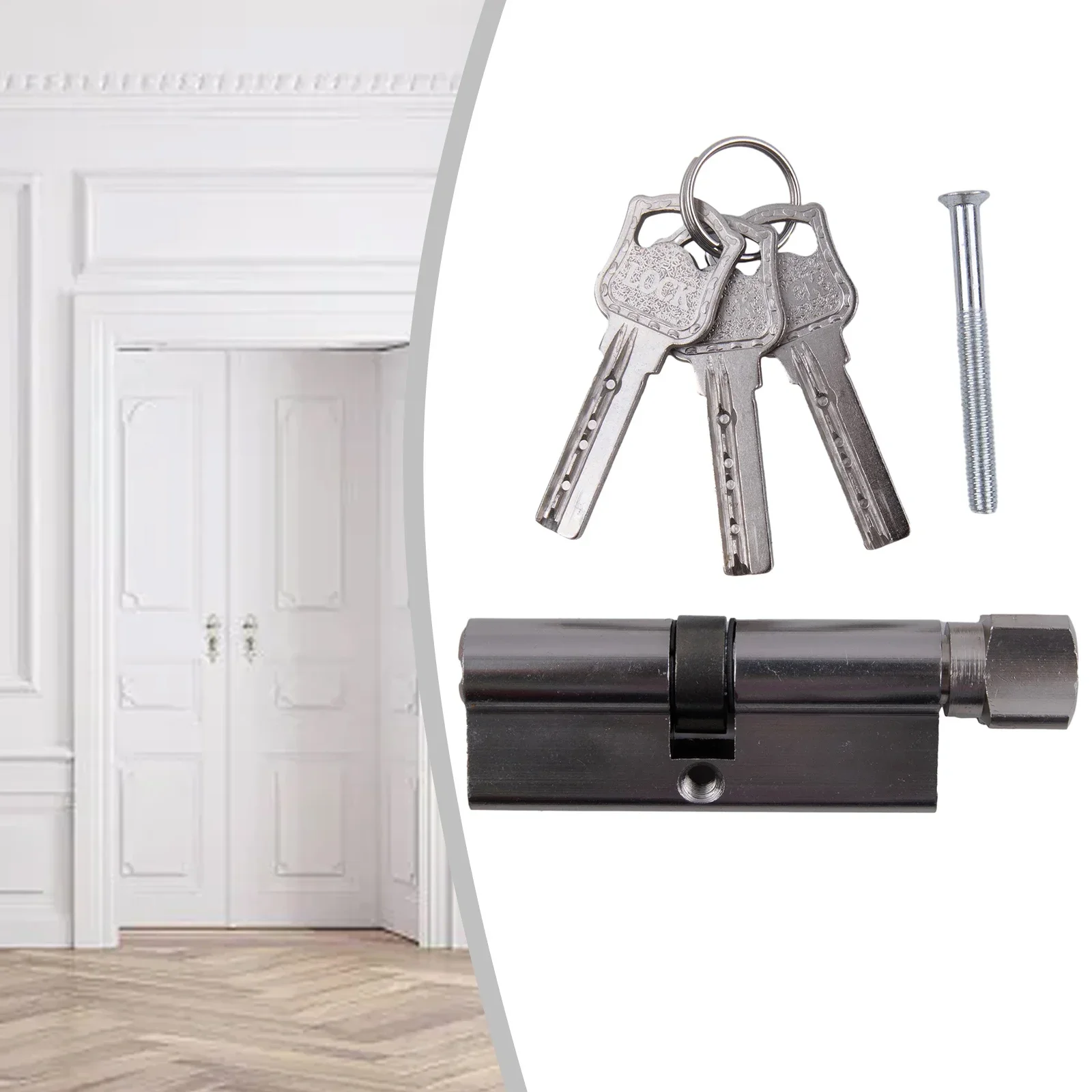 Small 70 Lock Cylinder Indoor Wooden Door Lock Cylinder Open All Lock Cylinders With O Ne Key Cylinder Entrance Door Lock