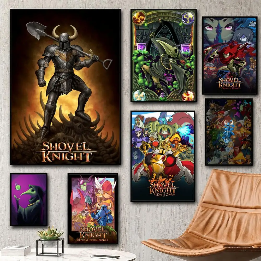 Shovel Knight: Plague of Shadows Poster HD Waterproof Self-Adhesive Wall Art - Versatile Decor for Any Space|Perfect Gift Idea