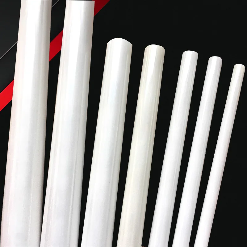 5pcs Alumina Mirror Ceramic Rod High Temperature Resistant Wearproof Stirring Rod for Lab