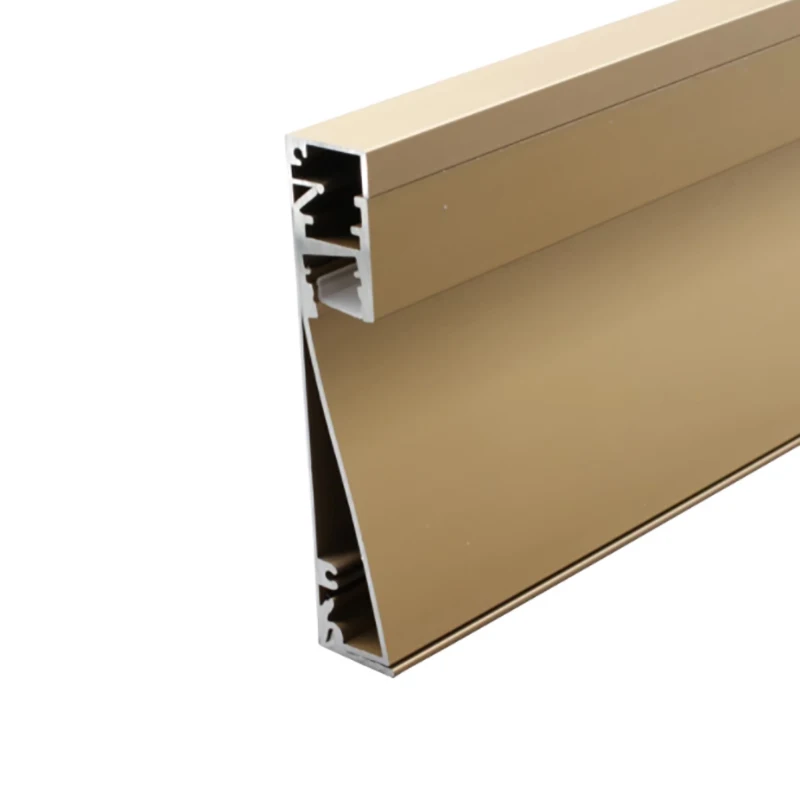 Alumínio LED Perfil Stairting Luzes Lineares, Wall Mount, Recessed Baseboard Step, Decoração interior, Canto Bar Lâmpada, 1.5m