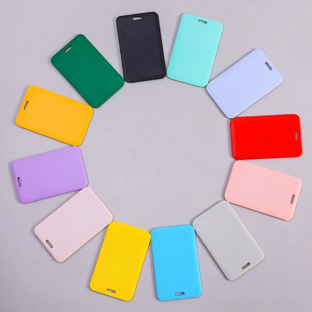 Cute Credit Card Holders Cartoon Plastic Business Card Holder Credit Card Holders Bus Card Cover Case Child