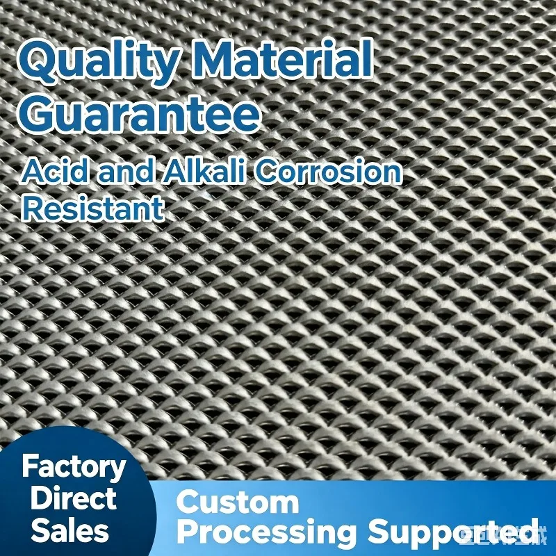 Diamond Hole Pt Coated Expanded Ti Mesh Accessory Acid Alkali Resistant Anode Electrode For Electrochemistry Lab Supplies