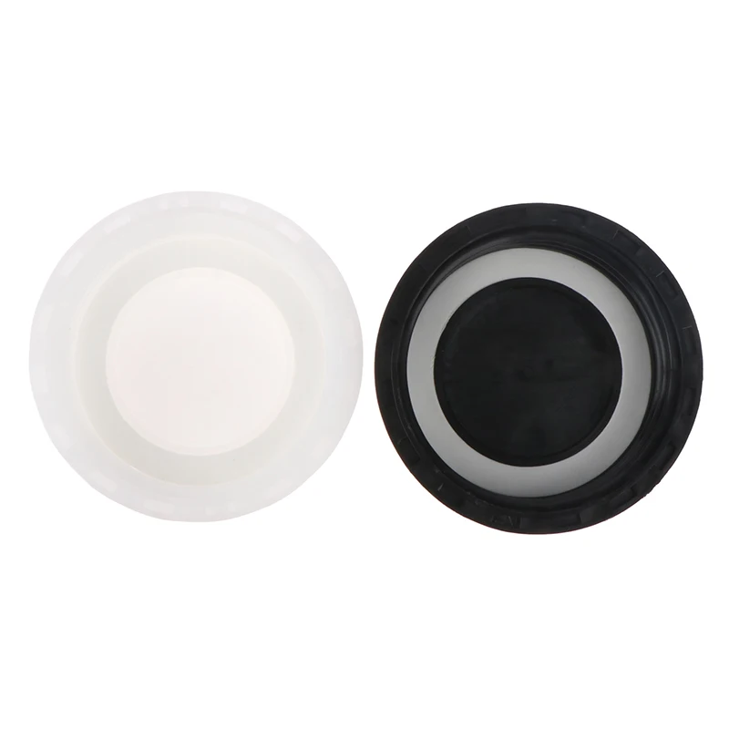 1Pc 100*8MM Plastic Valve Lid Black White Cap For IBC Ton Barrel Tank Valve Leakproof Dust Cover IBC Ton Barrel Accessories