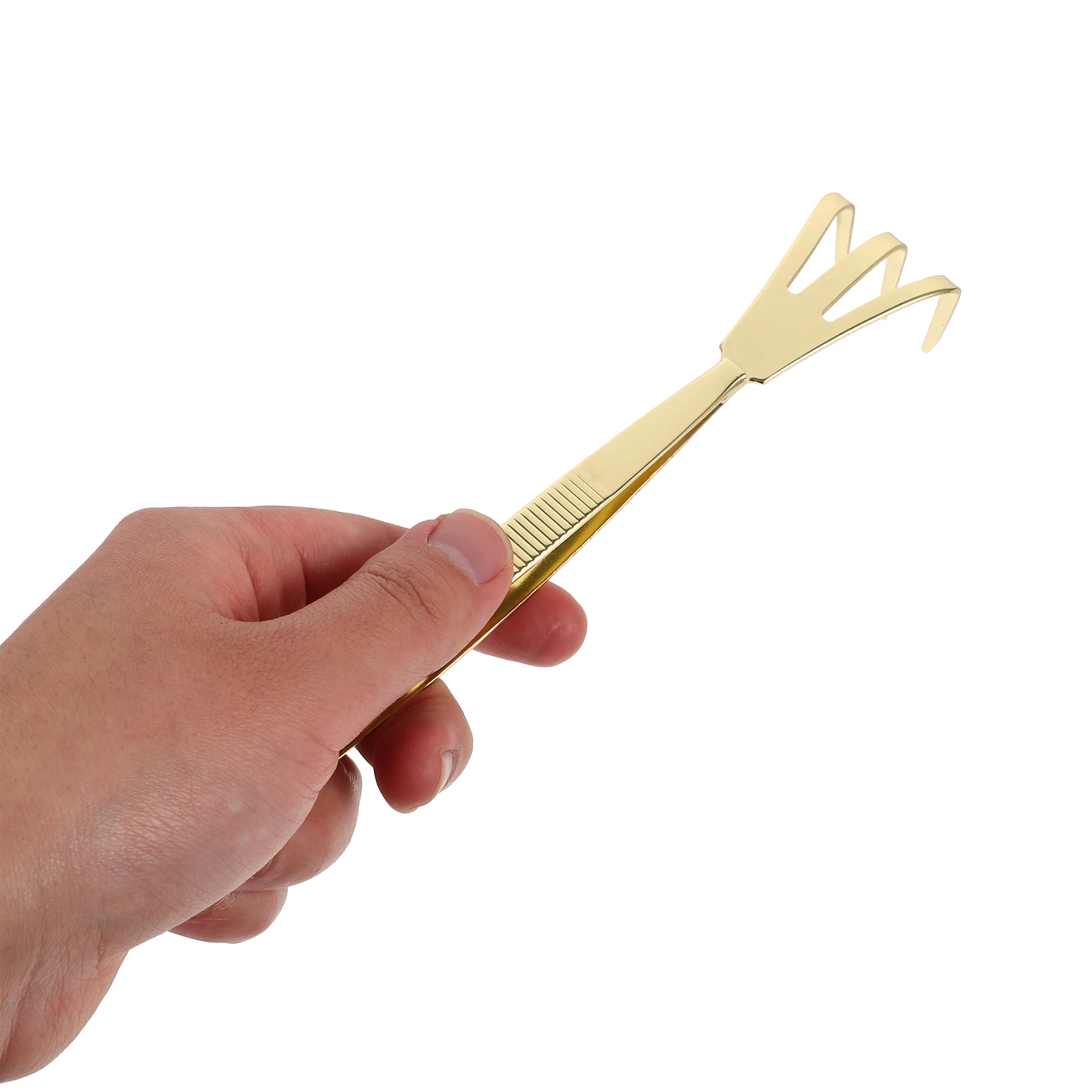 

Stainless Steel Bonsai Tools Precision Tweezers Rake 2-In-1 Multifunctional Gardening Tool For Moss Arranging Soil